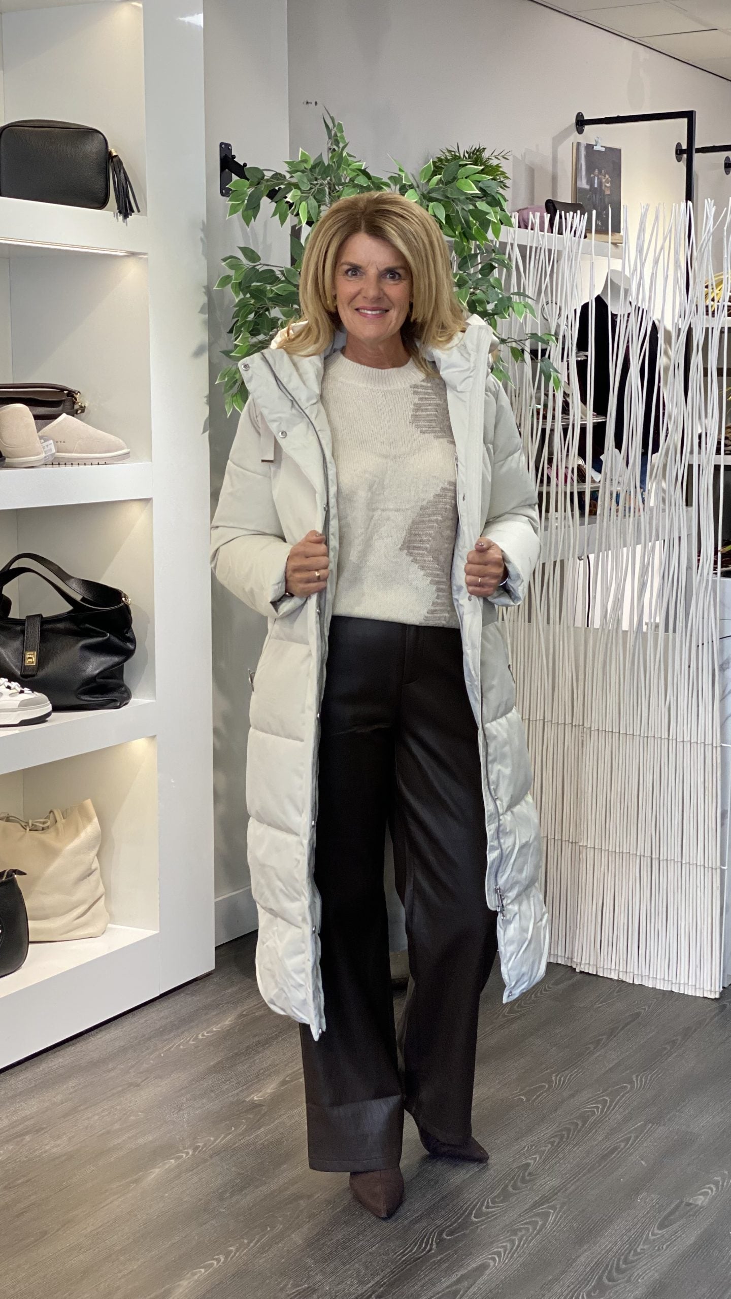 Luhta Heinis Lange Winterjas kit