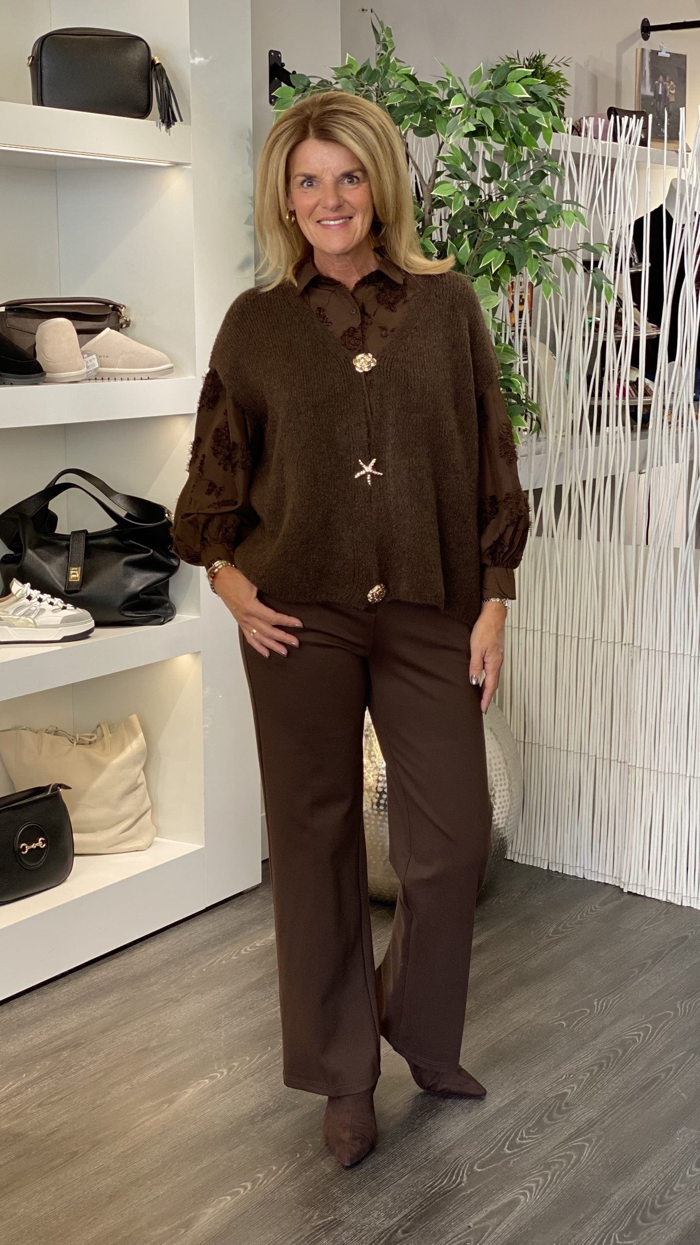 Gricceri Gilet espresso