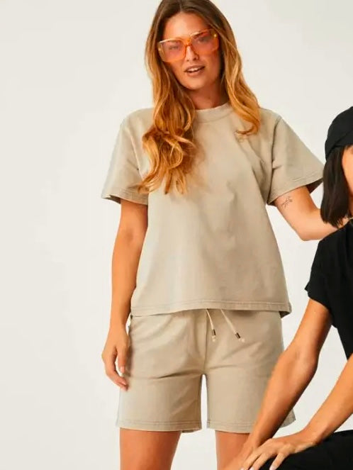 Freequent Blest Shirt simply taupe
