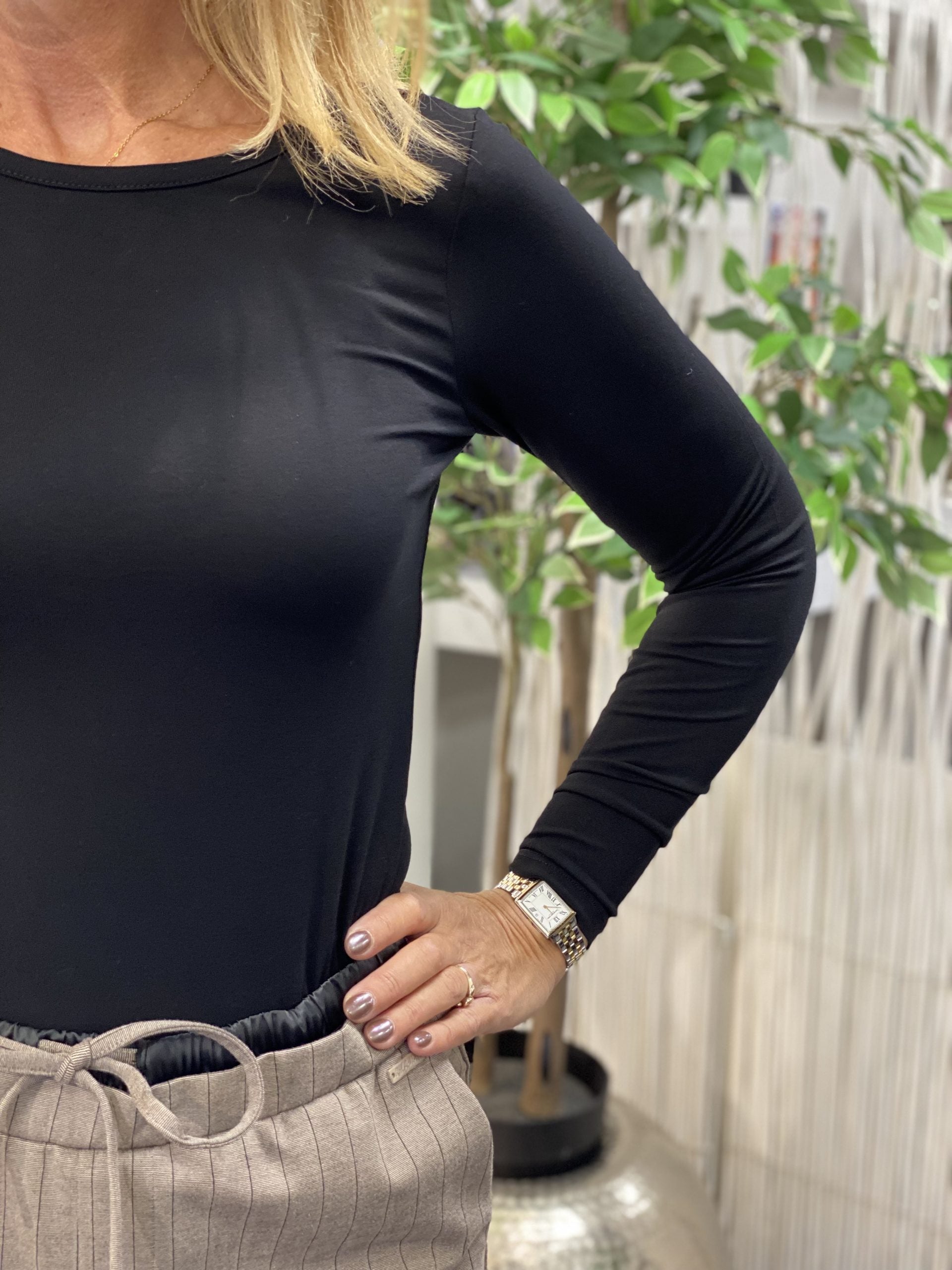 Freequent Liana Top zwart