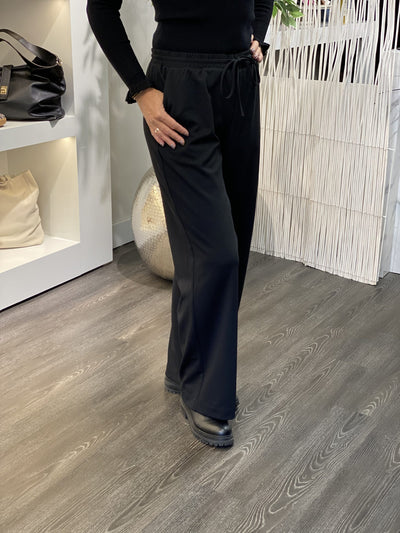 Freequent Nanni Wijde Broek zwart