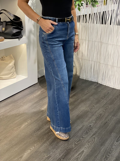 Zhrill Maria Wijde Jeans W270 blue