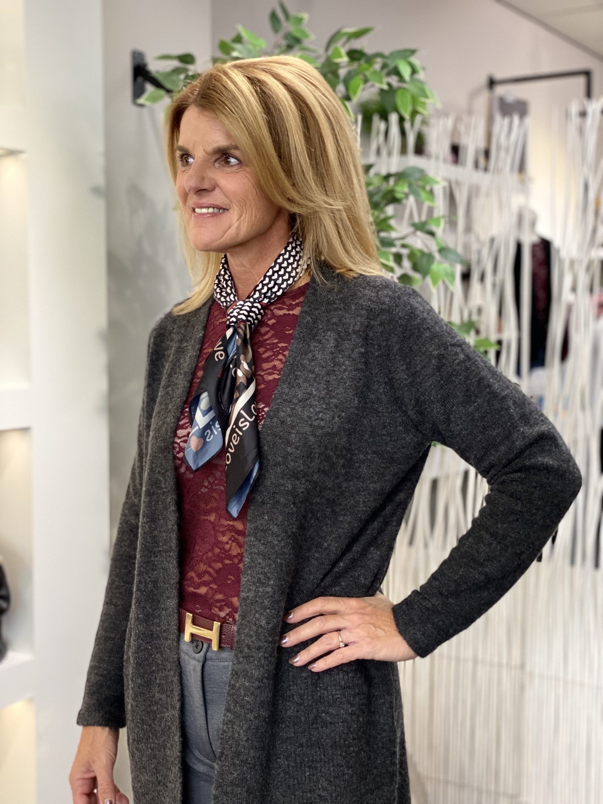 SoyaConcept Nessie 70 Vest dark grey