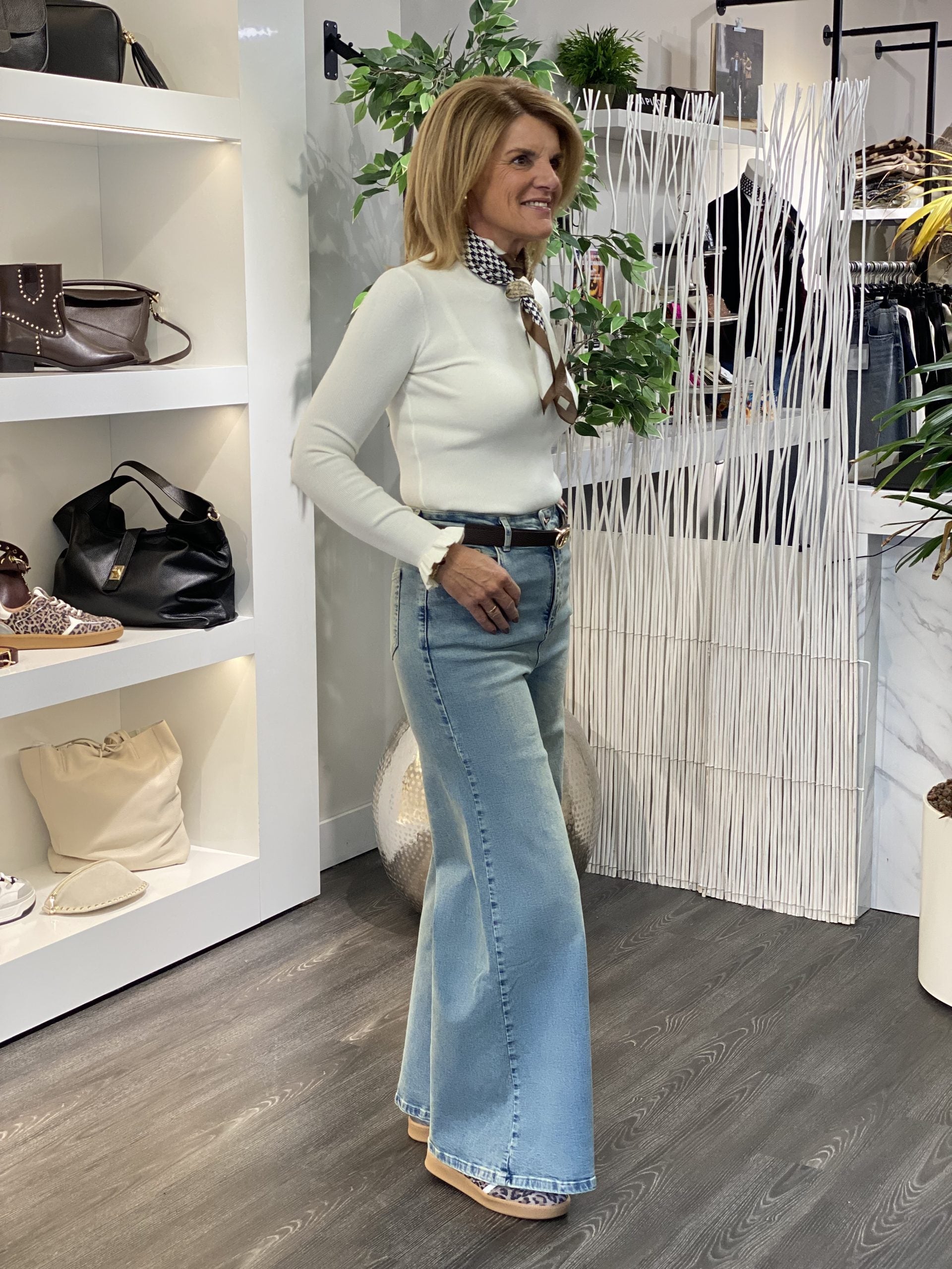 Forza Wijde jeans Spijkerbroek vintage washed 001