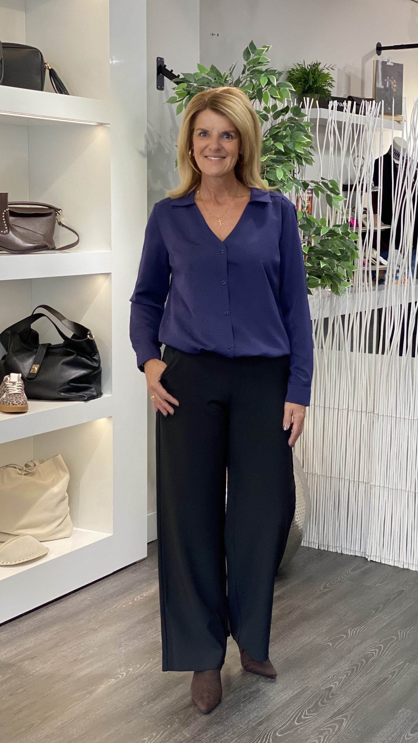 Maicazz Jolene Blouse future dusk