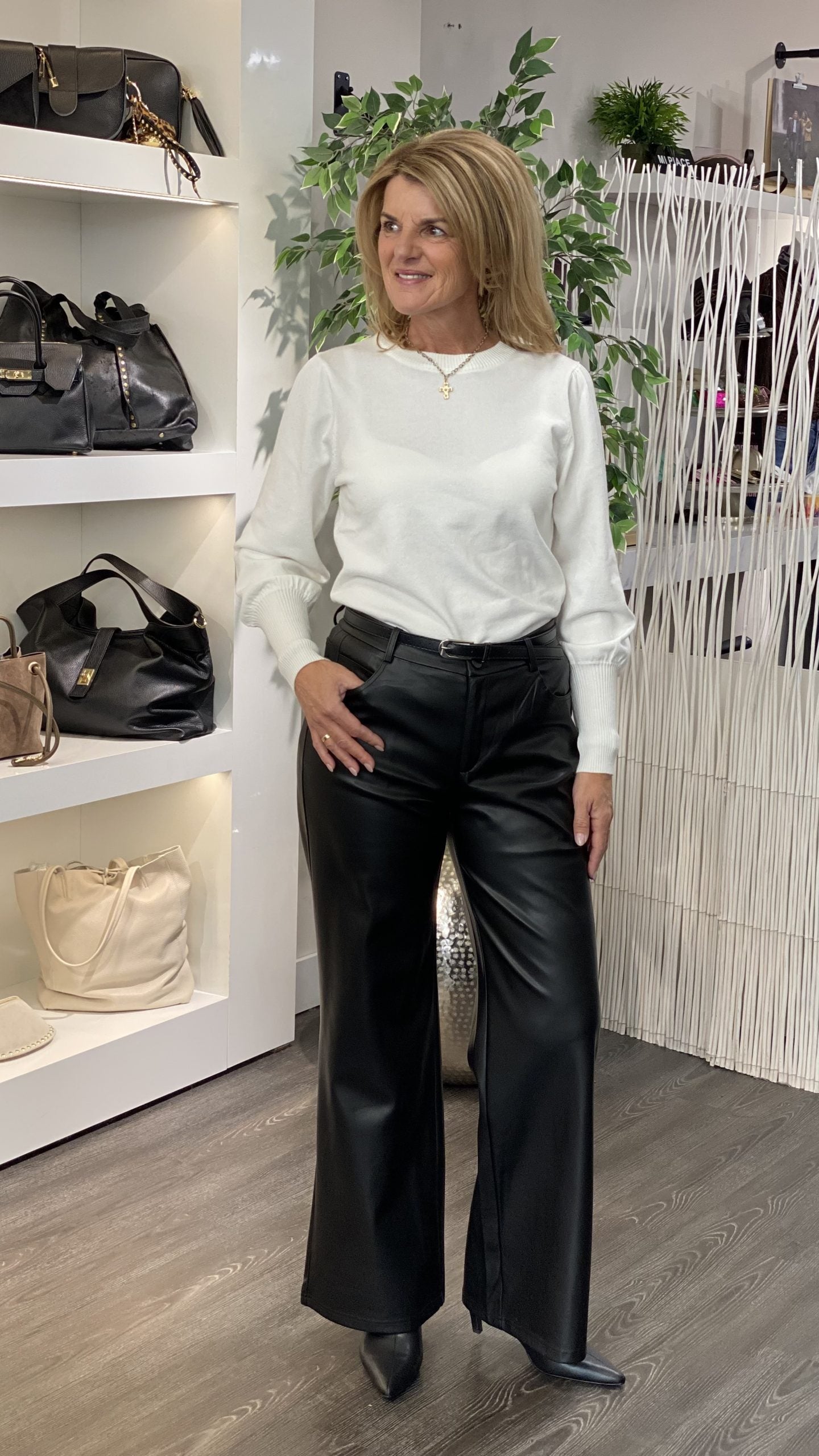 Maicazz Hilsan Trui offwhite