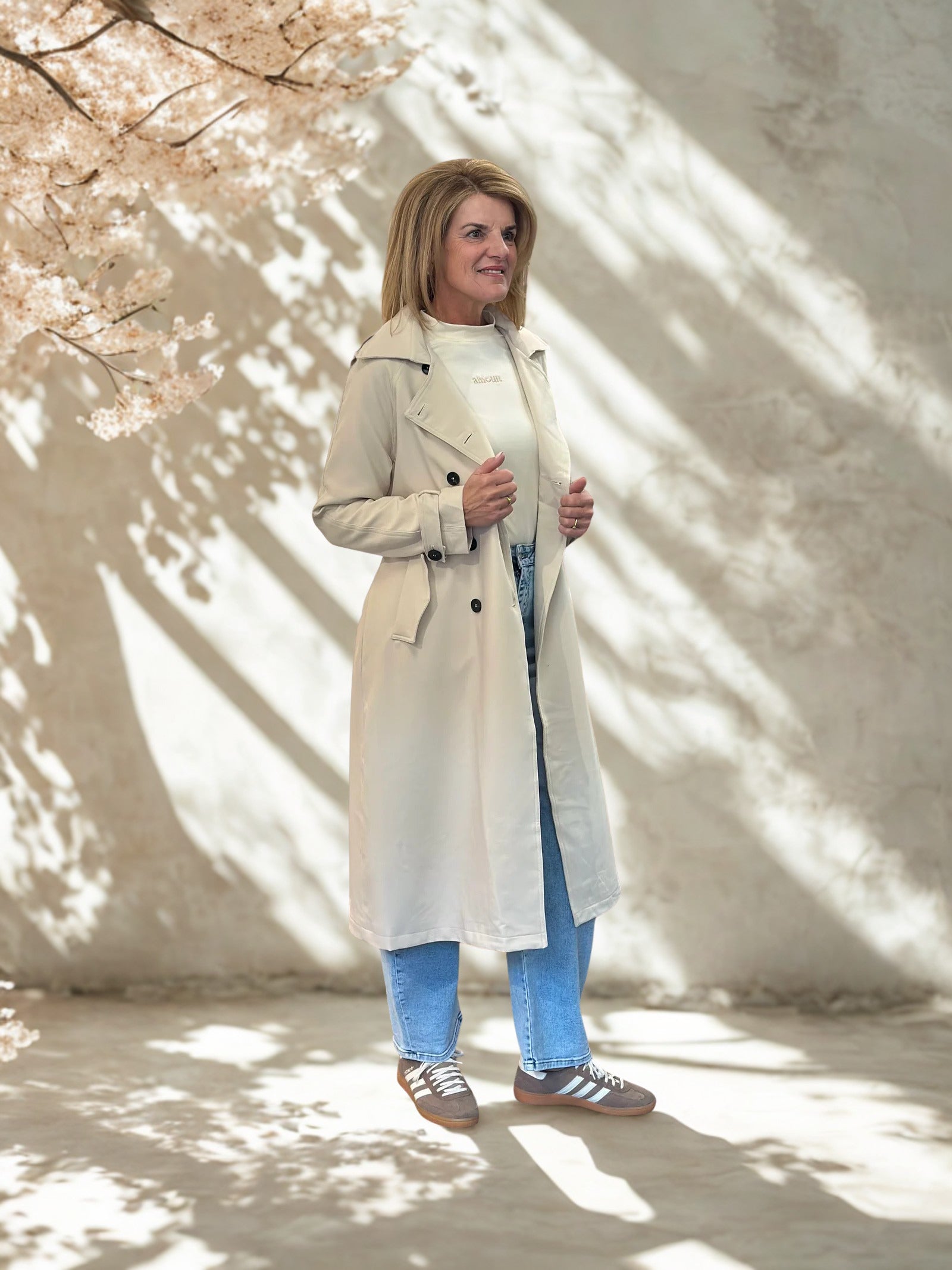 Nana Love Trenchcoat NA3073 beige