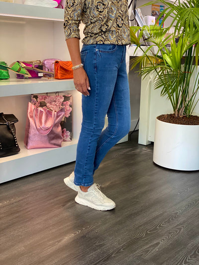 Red Button jeans Kate Turn Up spijkerbroek blue denim