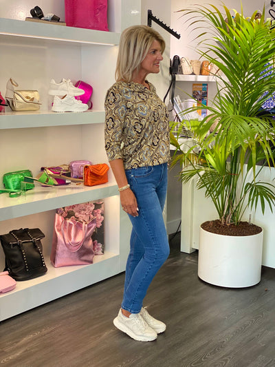 Red Button jeans Kate Turn Up spijkerbroek blue denim