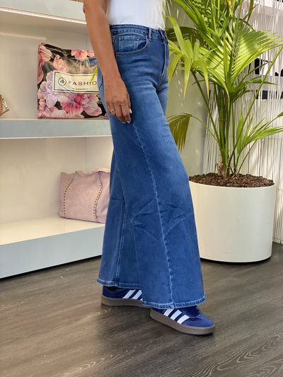 Forza Extra Wijde jeans  Spijkerbroek denim blauw