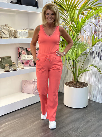 Mi Piace Travelstof Top koraal coral 202129