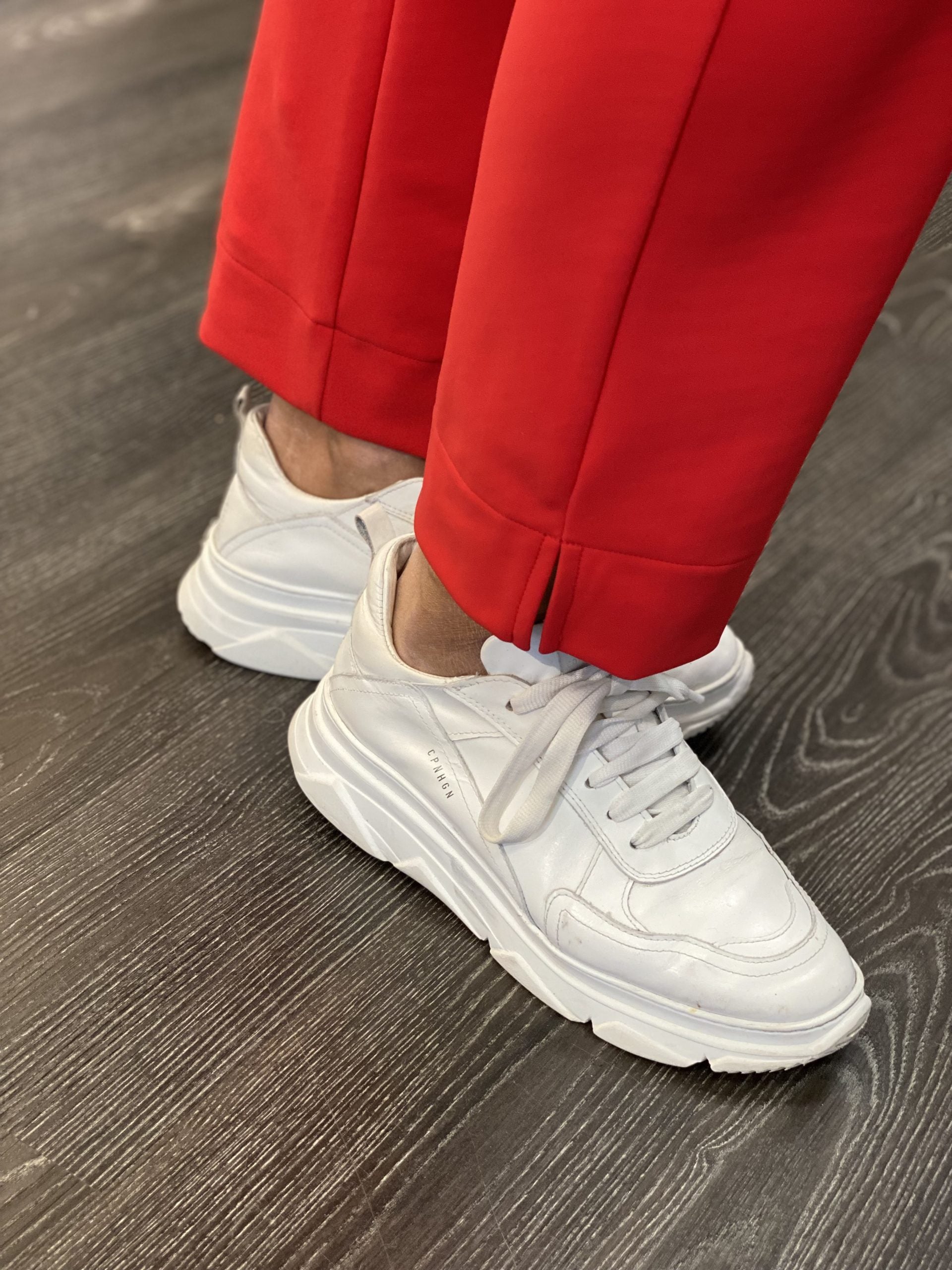 Mi Piace Travelstof Bonded Broek 202753 rood