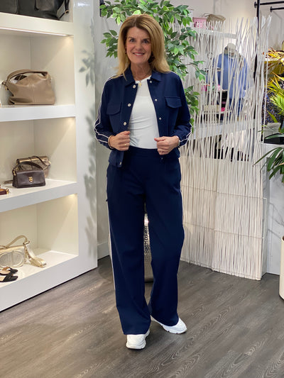 Red Button Colette Punta Piping L33 dark blue