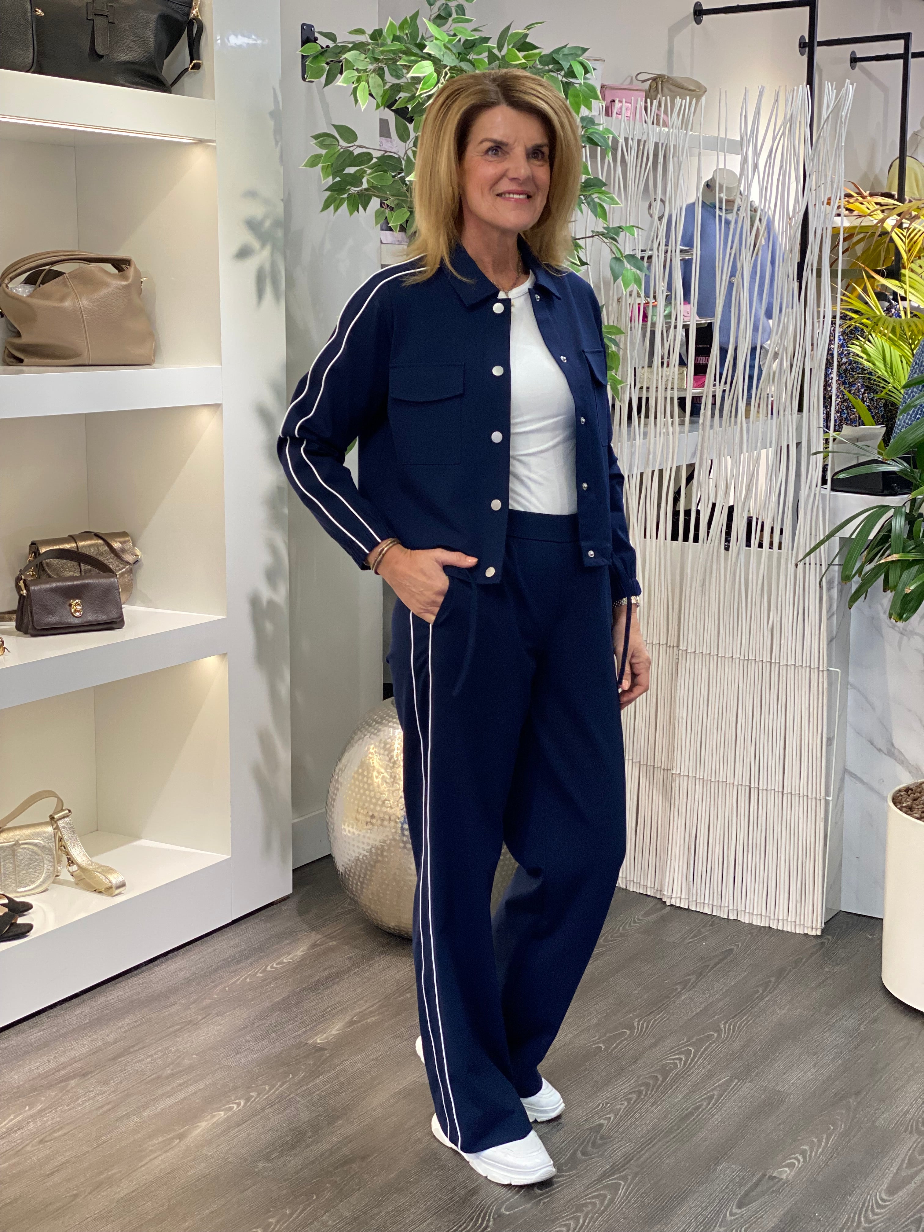 Red Button Juno Jacket Punta dark blue