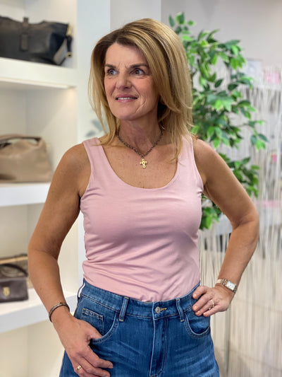 Hemd Top Valentine S101 roze