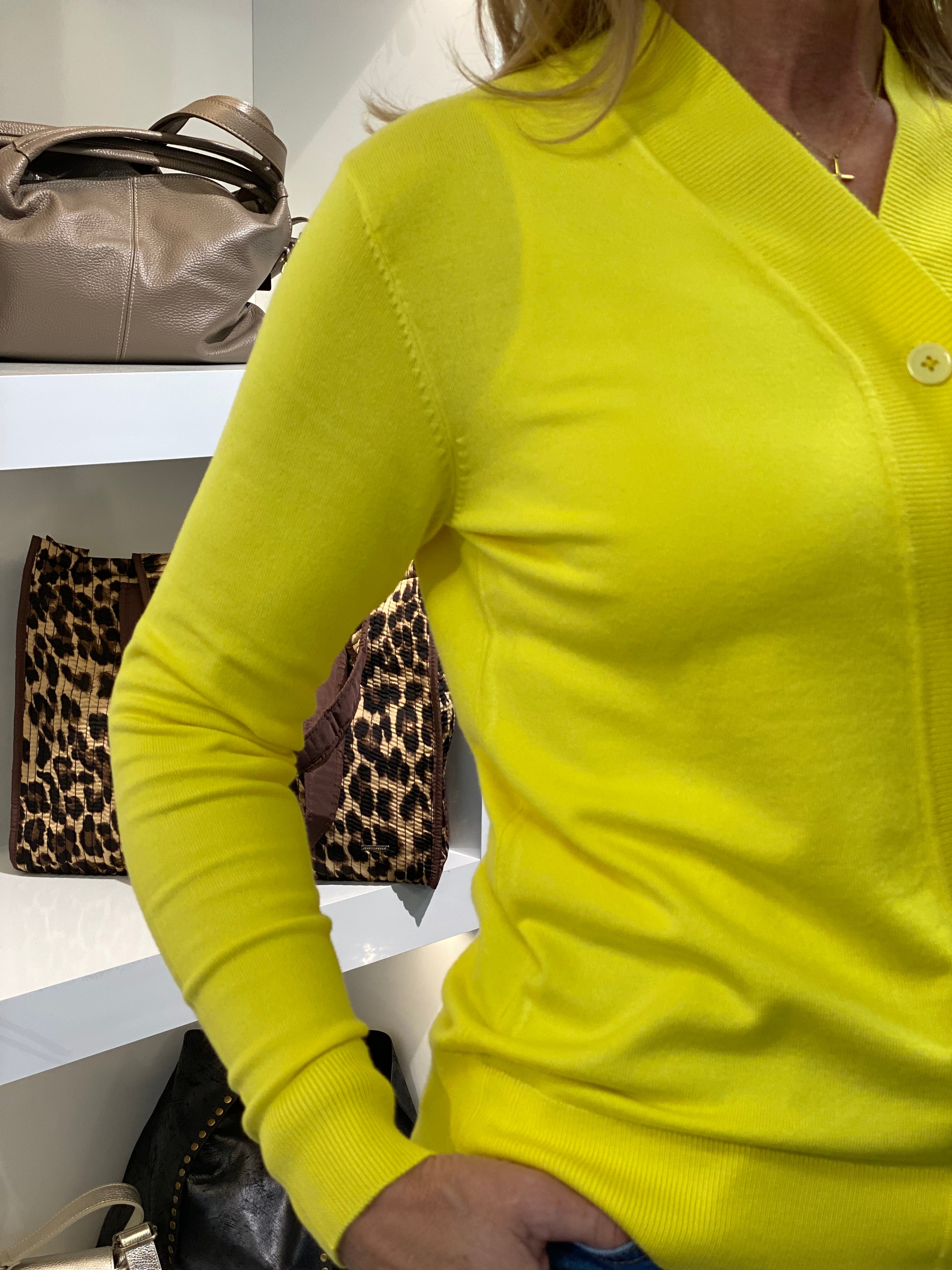 NED Douro LS Vest vibrant yellow