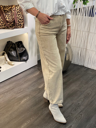 Redial Balloon Spijkerbroek RD9157-11 zand