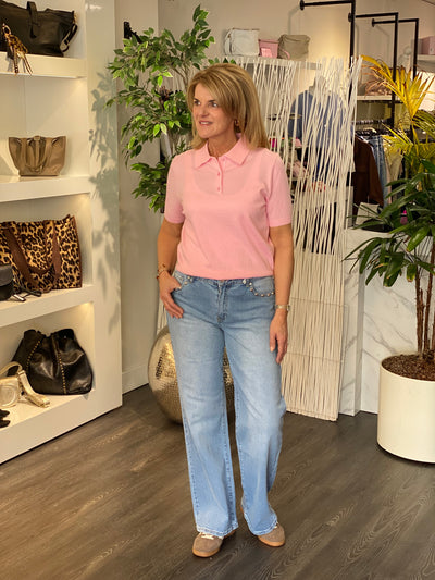 Polo Shirt 26SPL027 roze