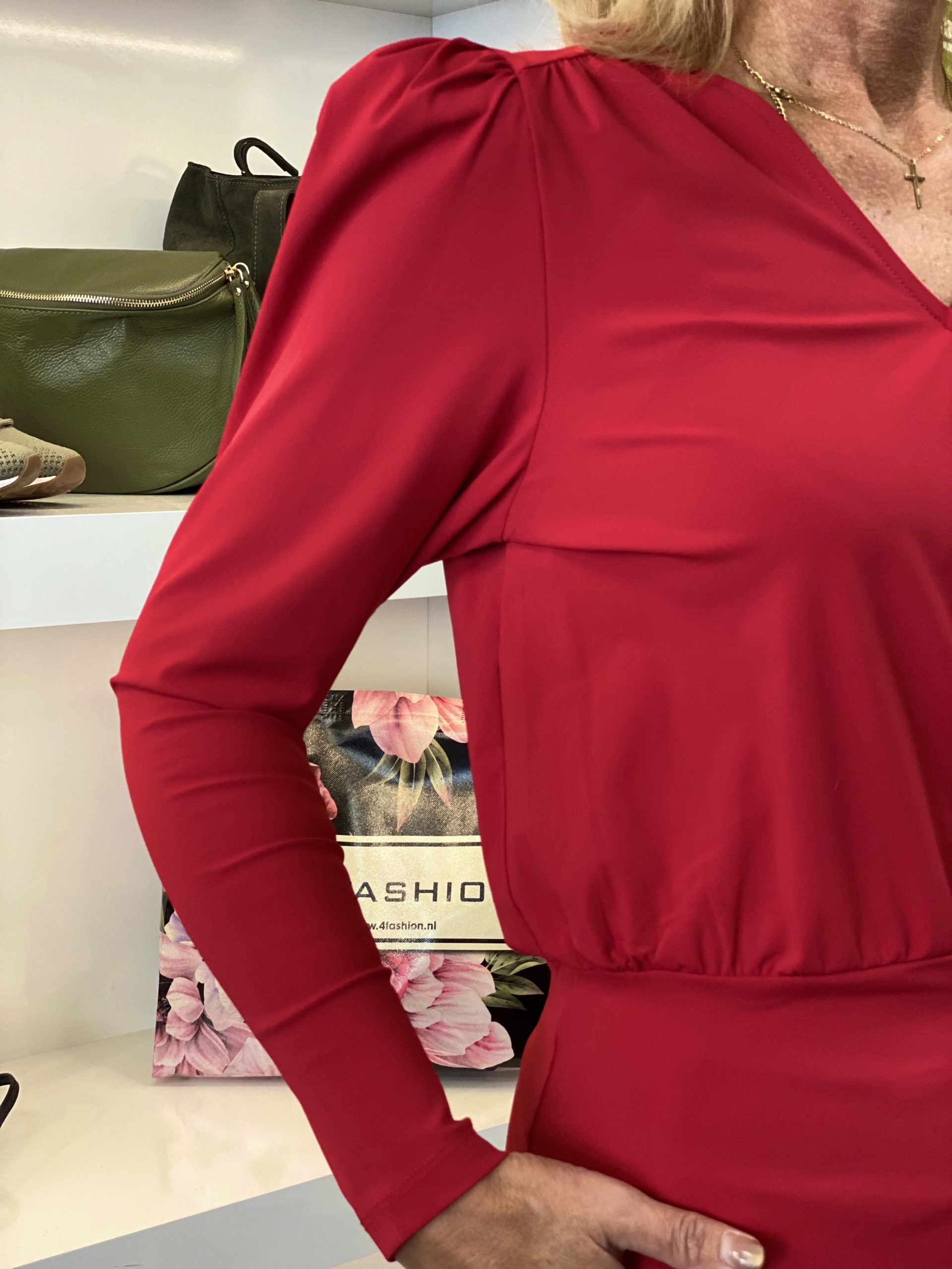 Lady Day Travelstof Jackson Top valentine