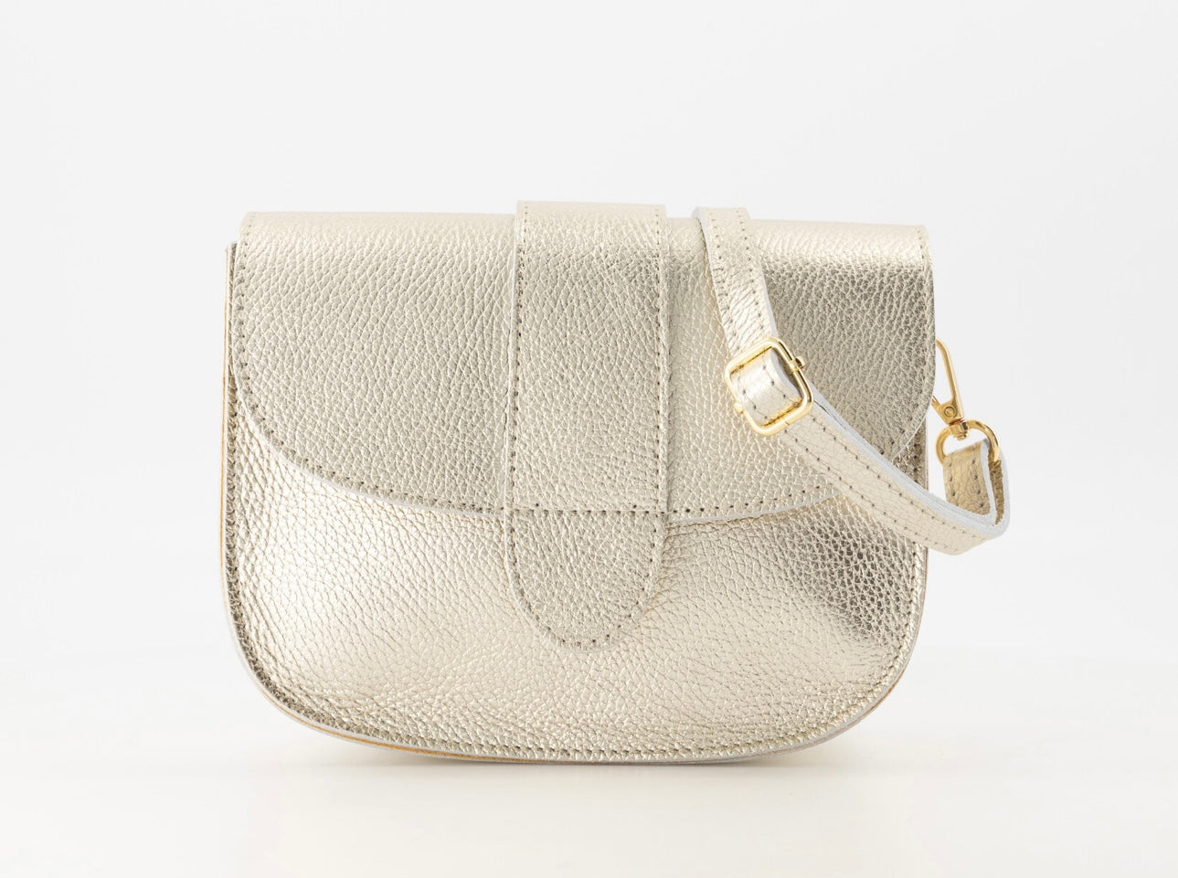 Maan  - Crossbodytassen - goud leer