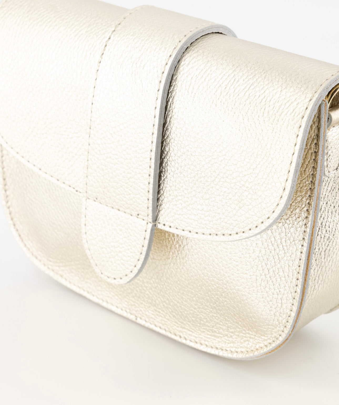 Maan  - Crossbodytassen - goud leer