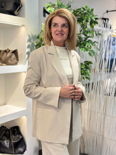 Unika Boyfriend Blazer 3968 beige