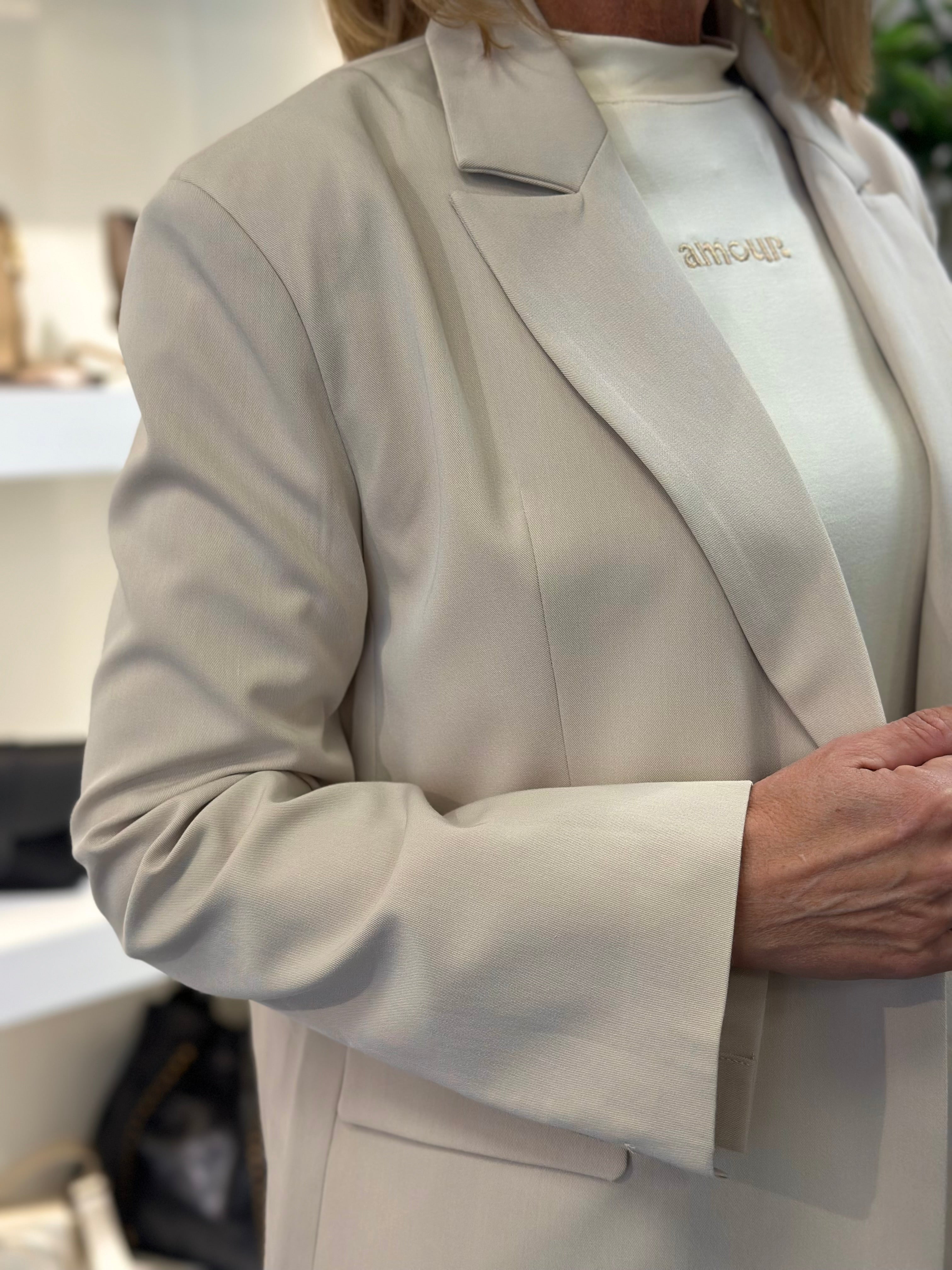 Unika Boyfriend Blazer 3968 beige