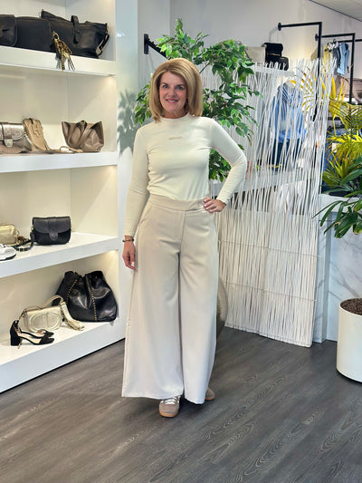 Unika Wijde Broek 8002 beige