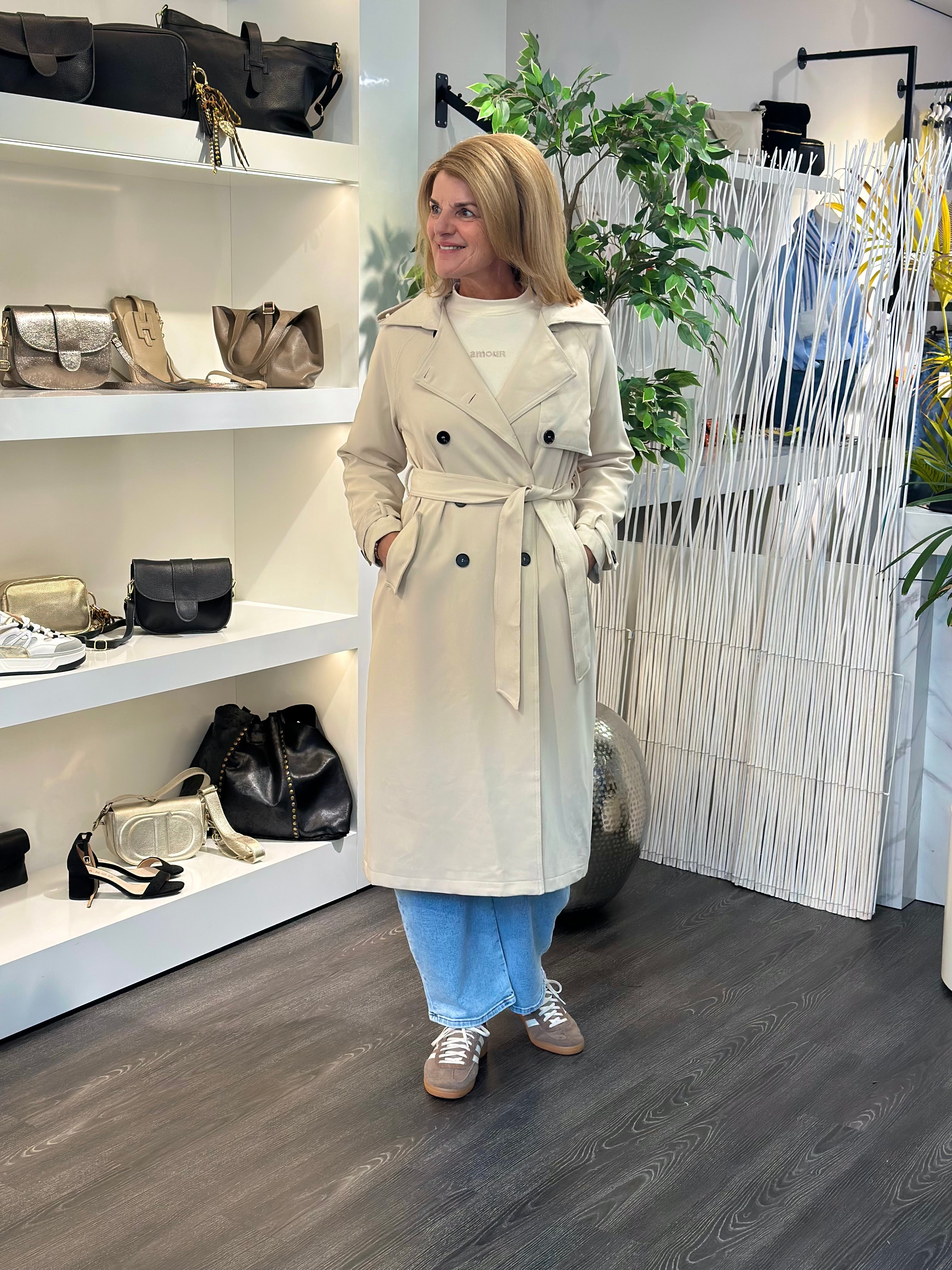 Nana Love Trenchcoat NA3073 beige