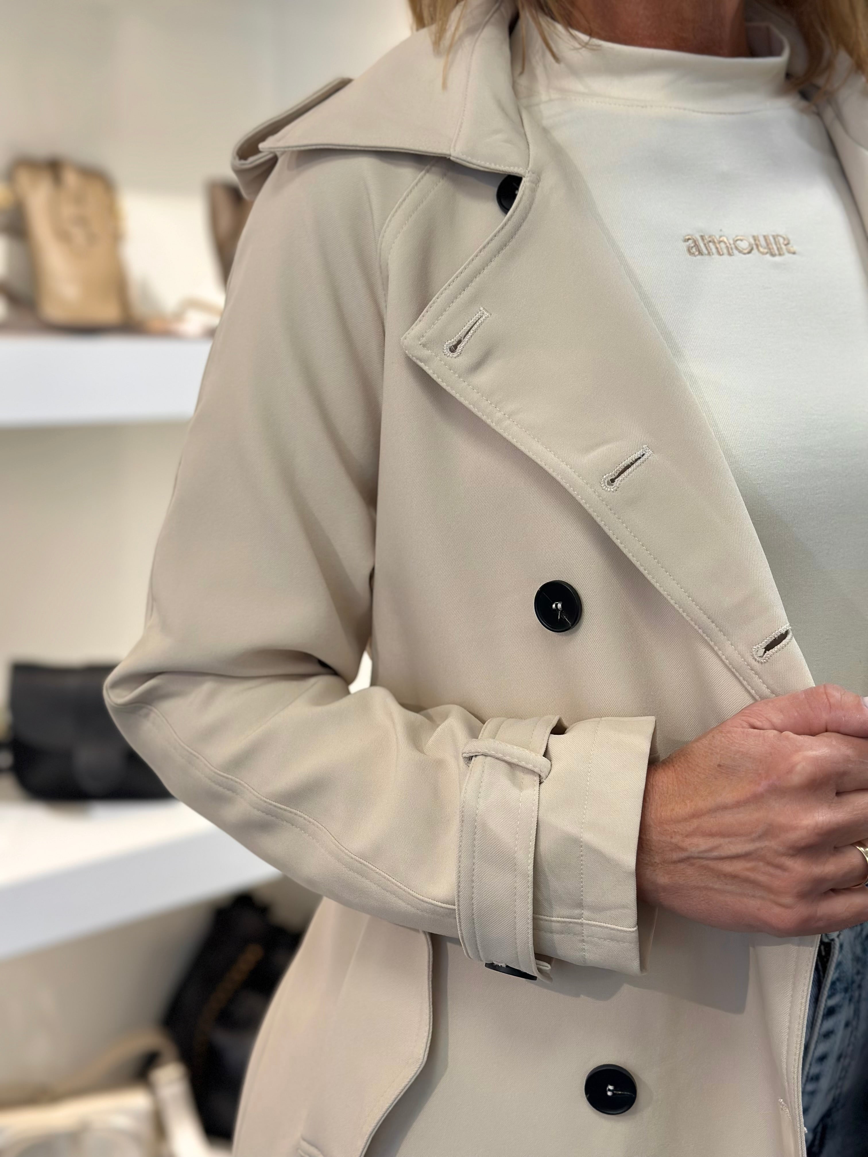 Nana Love Trenchcoat NA3073 beige