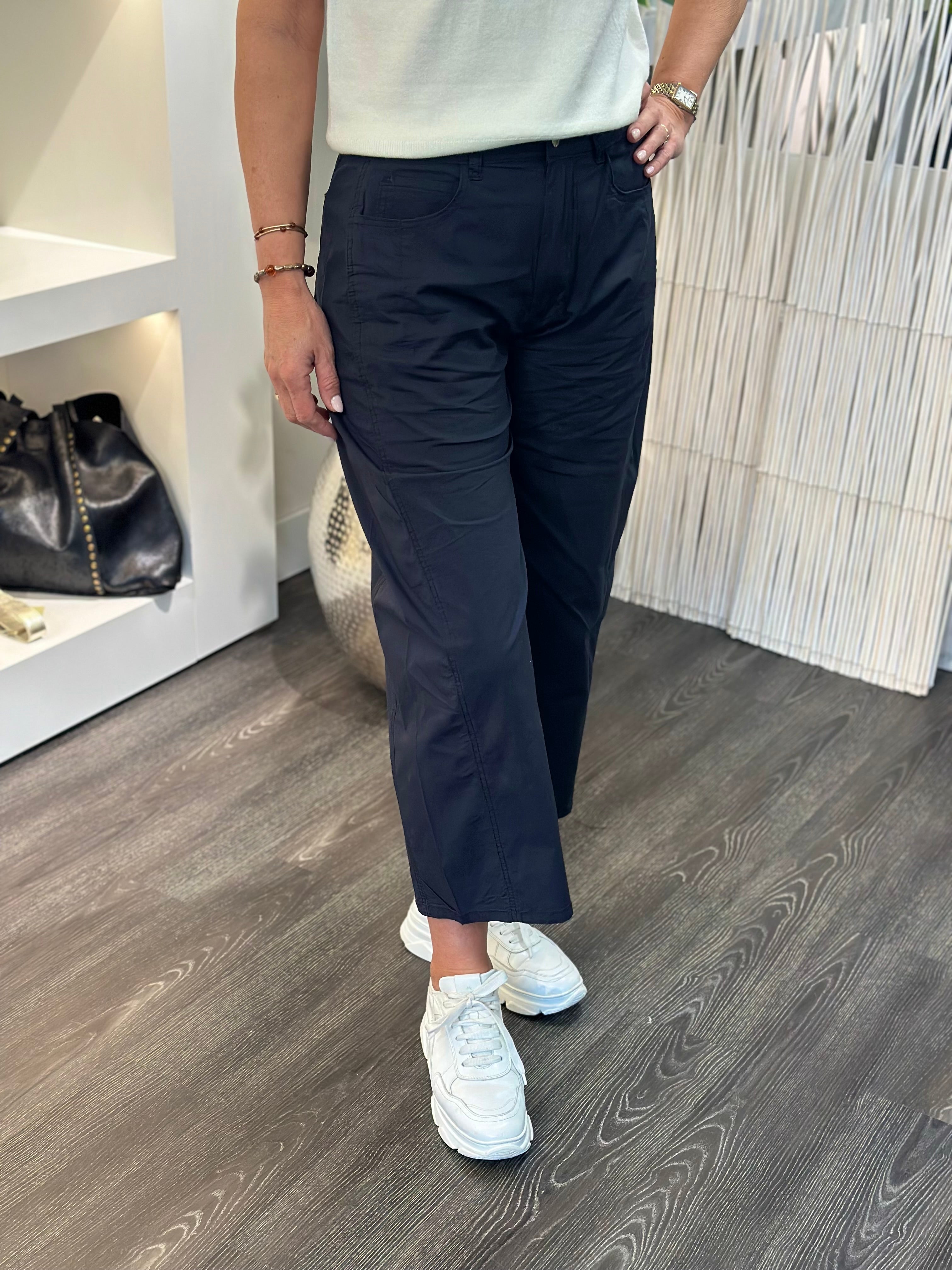 Place Du Jour Balloon Ankle Zomer Broek 98880 zwart