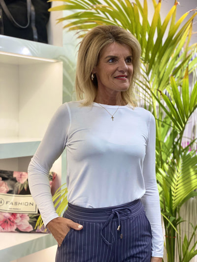 My Essential Wardrobe Modal Top wit