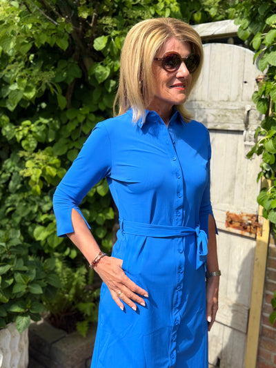 Mi Piace Travelstof Jurk 202092 nautic blue