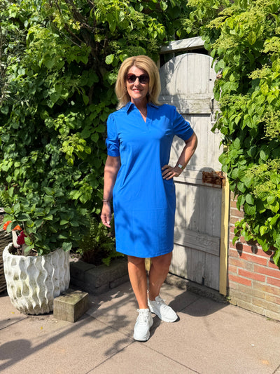 Mi Piace Travelstof Jurk 202605 nautic blue