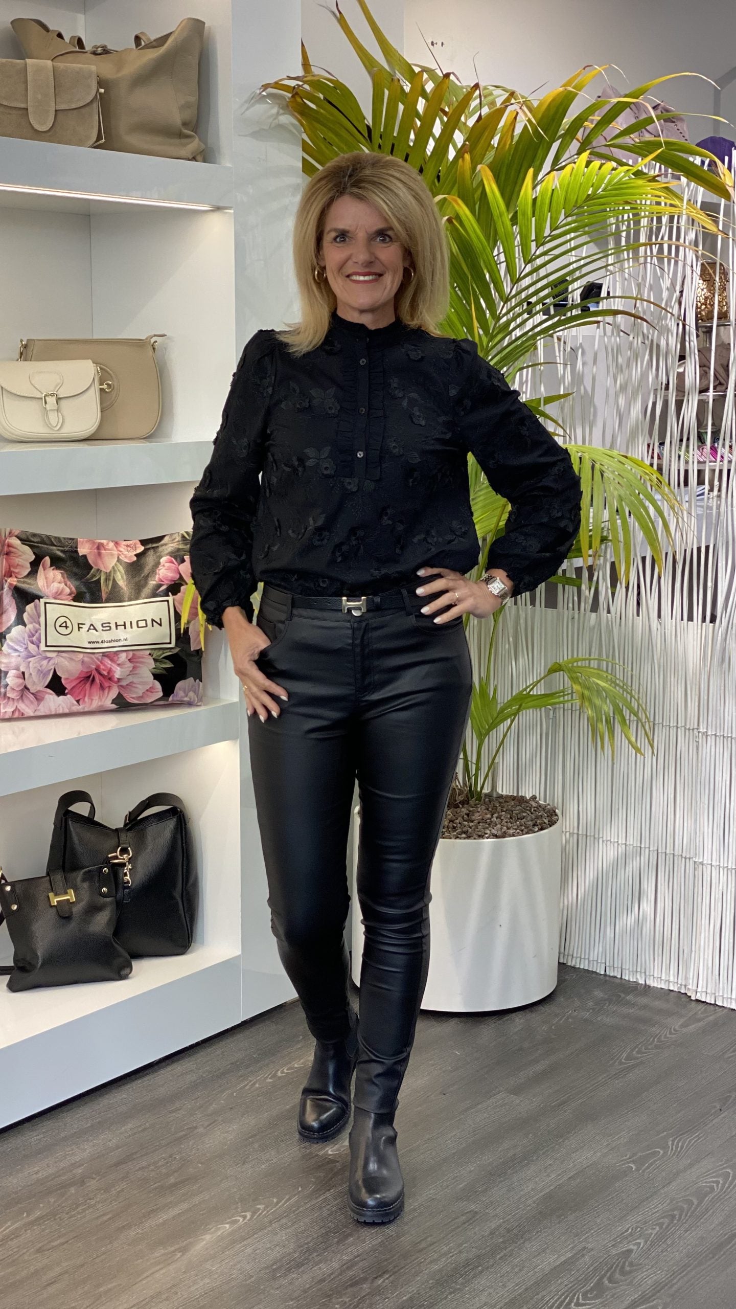 Freequent Darana Blouse zwart