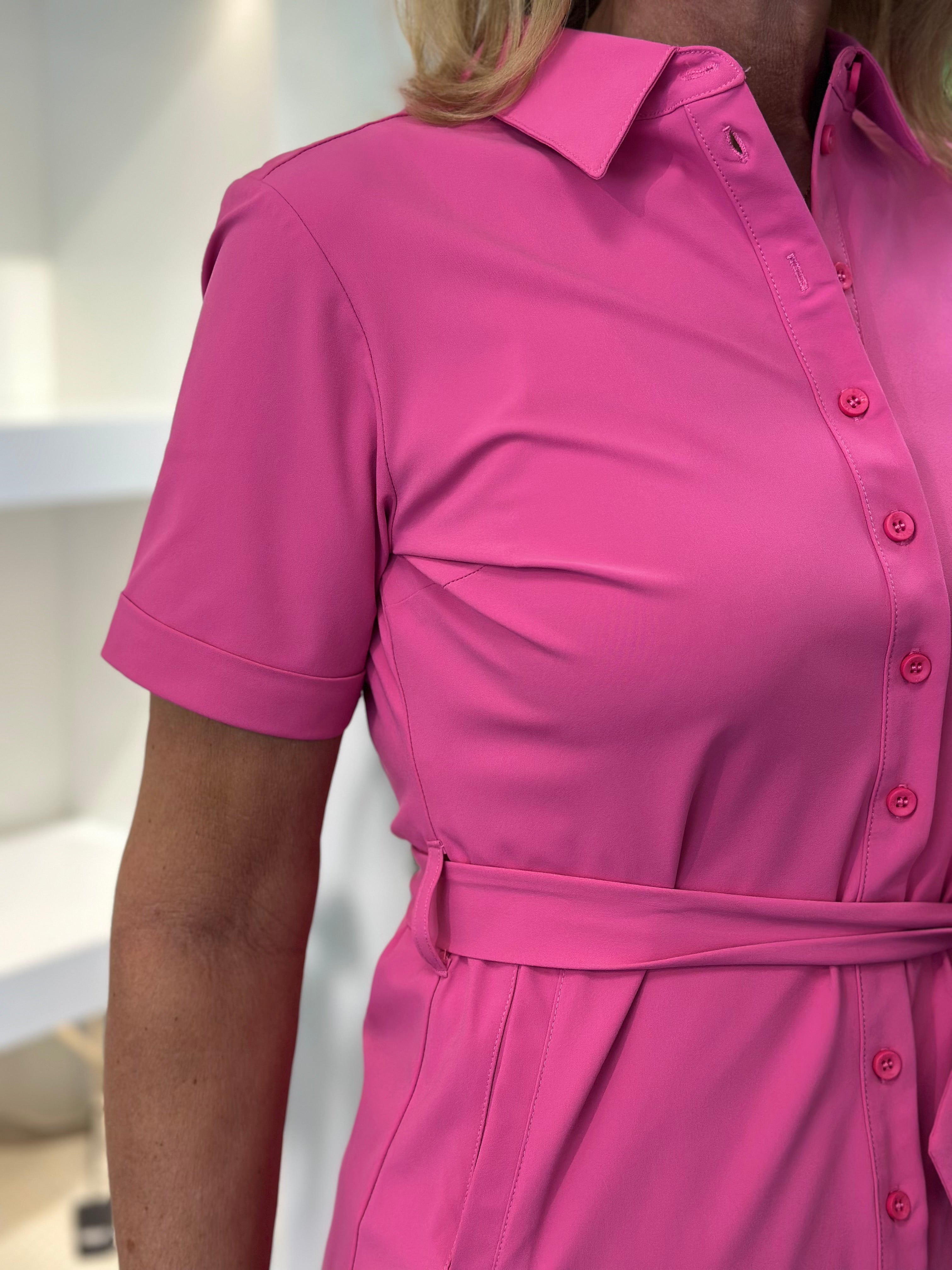 Mi Piace Travelstof Jurk 202079 rose
