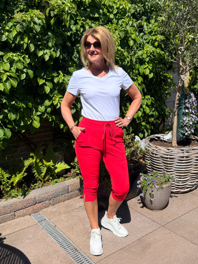 Mi Piace Travel Capri Broek Split 202820 rood