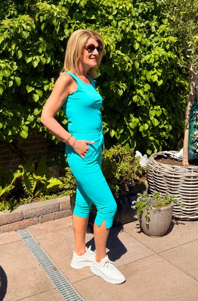 Mi Piace Travel Capri Broek Split 202820 virvidian green