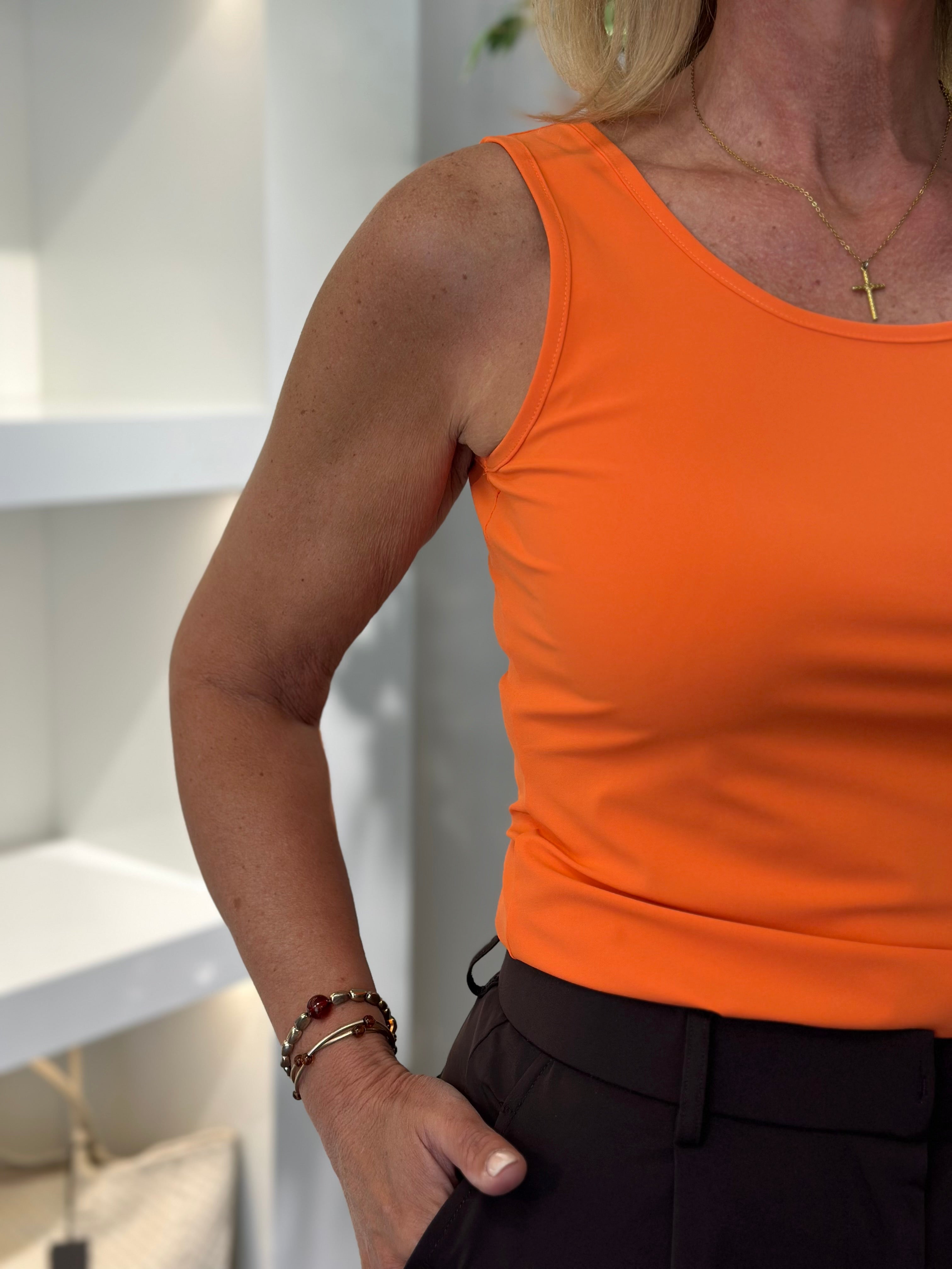 Mi Piace Travelstof Top 202027 orange