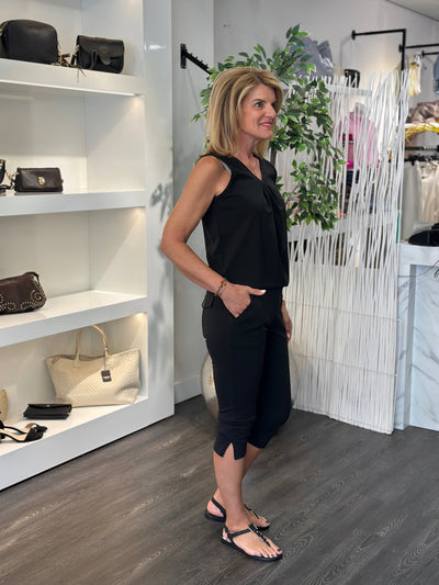 Mi Piace Travel Capri Broek Split 202820 zwart