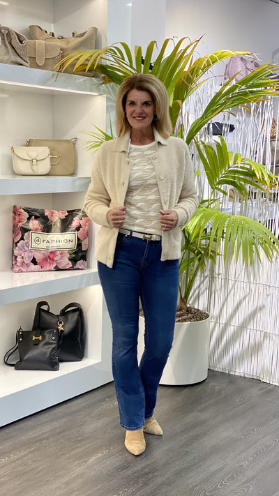 Maicazz Kristy Vest fluffy light sand