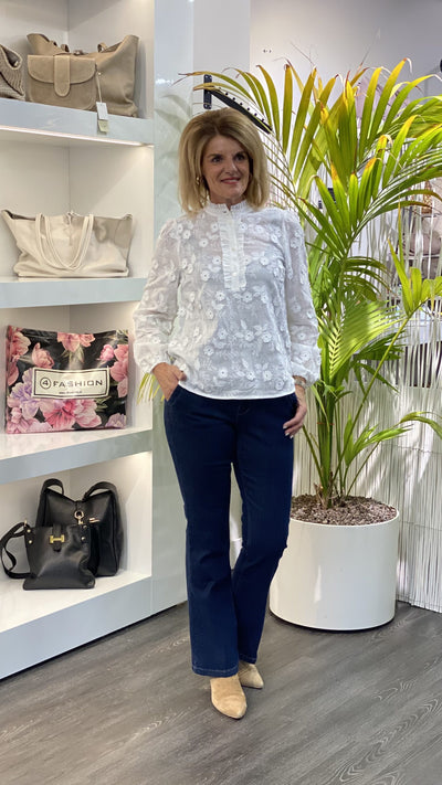 Freequent Darana Blouse off white