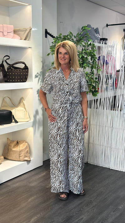 Freequent Mele Broek brilliant white w. coffee bean