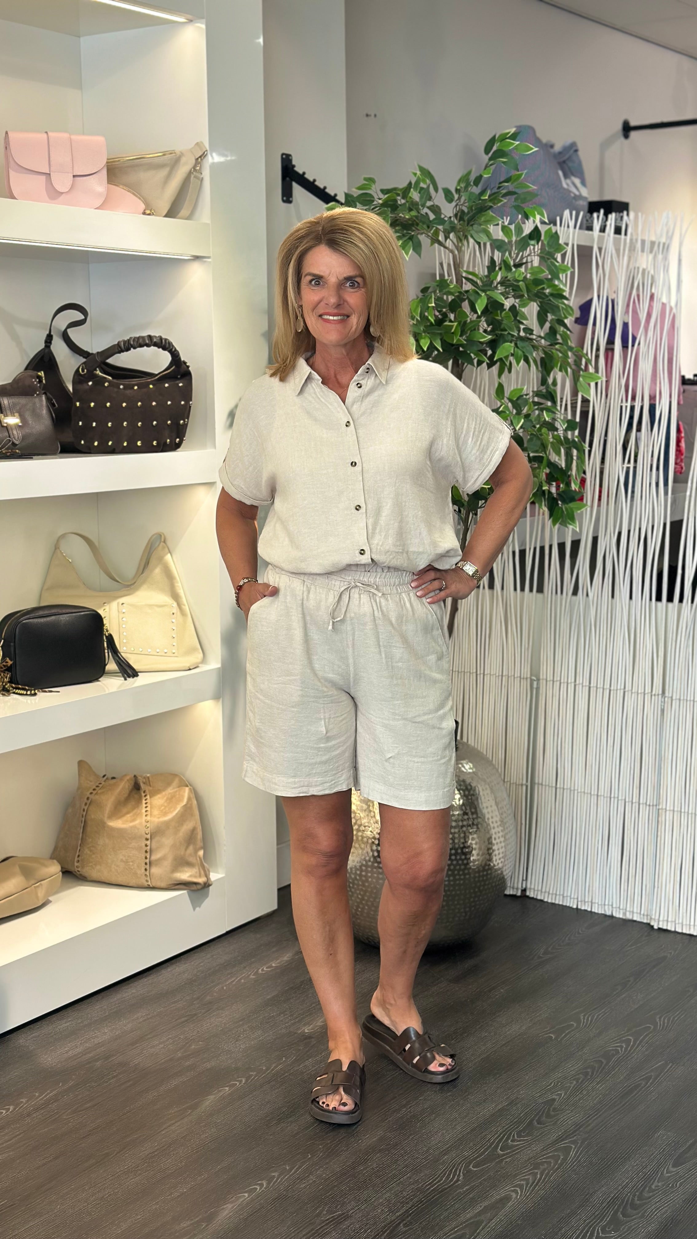 Freequent Lava Shorts moonbeam