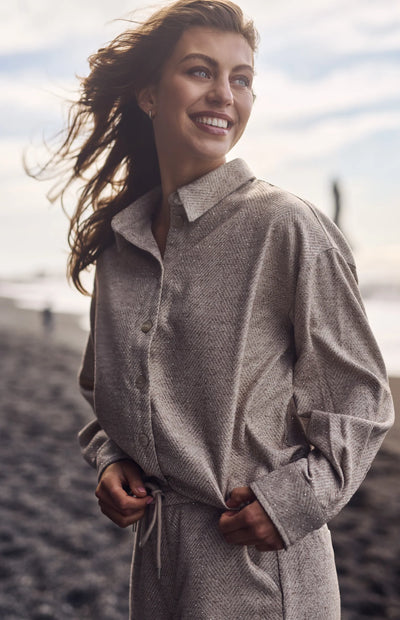 Nukus Lara Blouse Strass zand