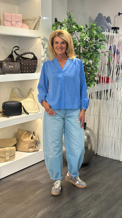 Maicazz Sarah Blouse blue