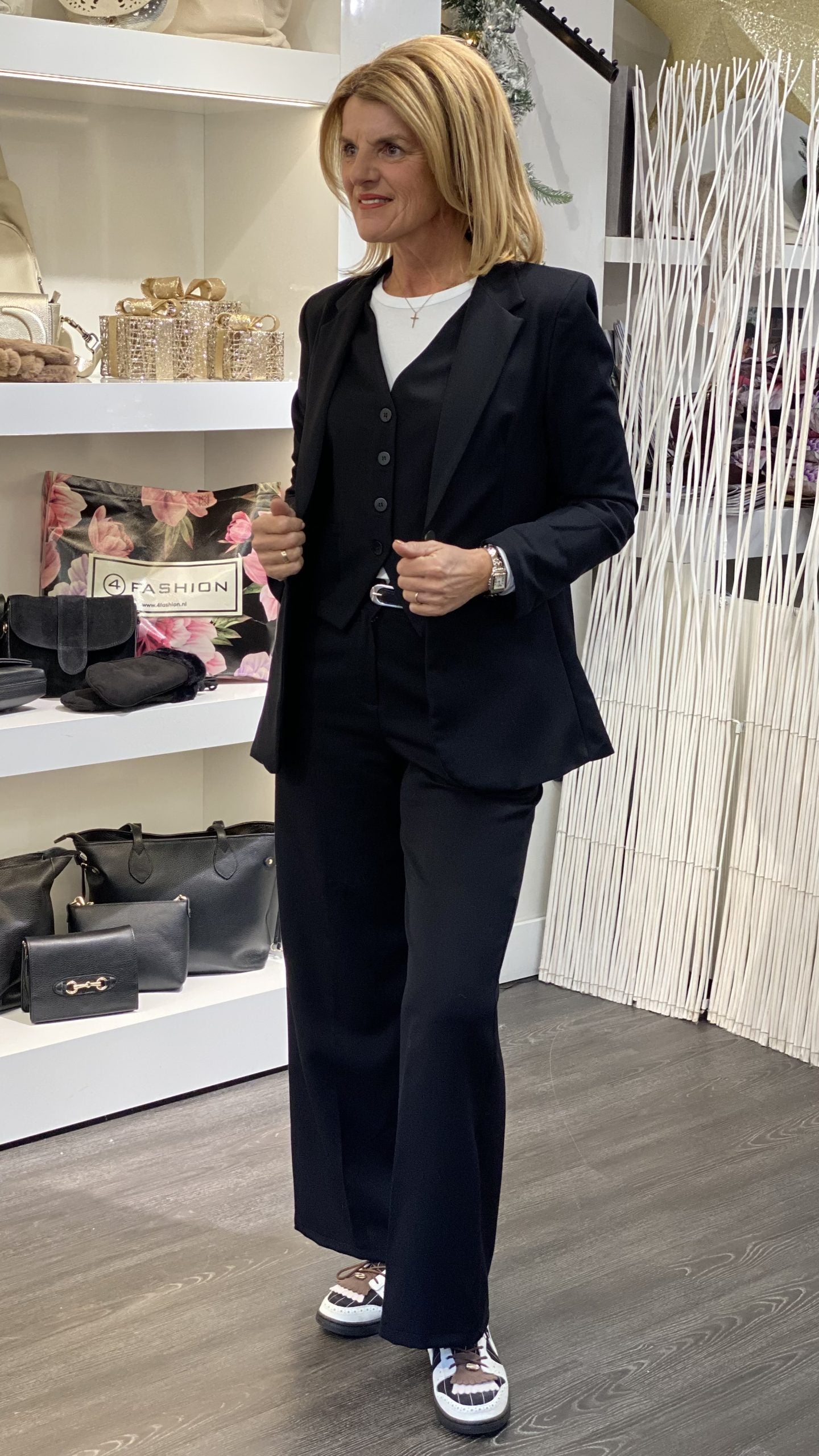 Forza Halflange Blazer zwart