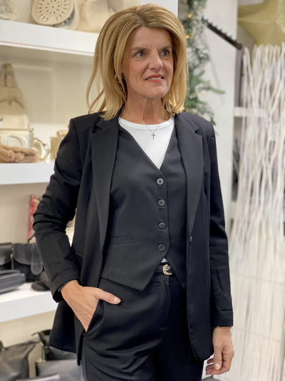 Forza Halflange Blazer zwart