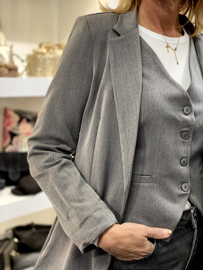 Forza Halflange Blazer grijs