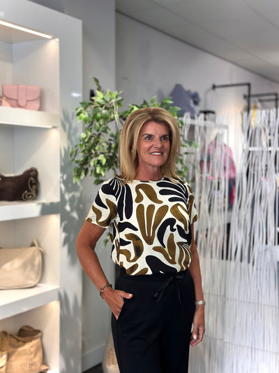 SoyaConcept Feldi 2 Top butternut print